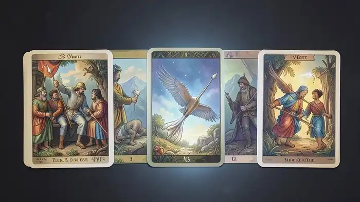 Расклад Таро "стрела" на рекламу — схема позиций и интерпретация карт