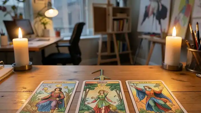 Расклад Таро «стрела» на смену работы – визуальная схема