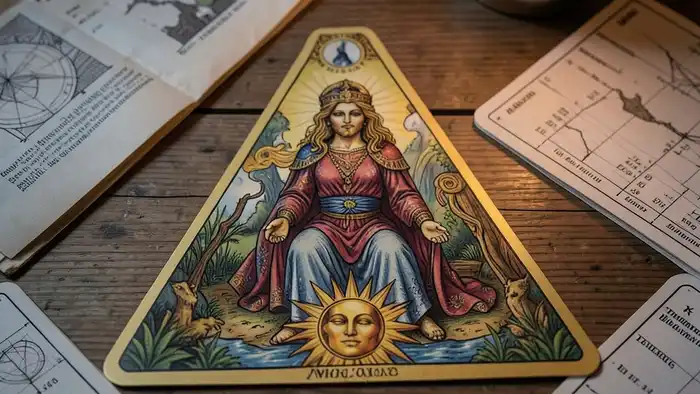 Расклад Таро «треугольник» на рынок – карта Император, Колесо Фортуны, Солнце