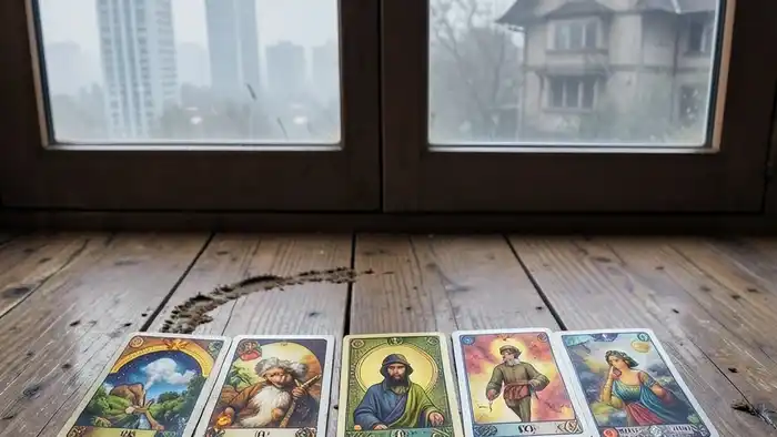 Расклад Таро "цепочка" на адаптацию в новом месте — схема из шести карт, соединённых цепью, символизирующая внутренние барьеры при переезде