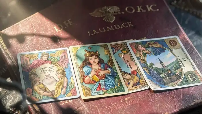 Расклад Таро "цепочка" на визу и загранпаспорт — схема позиций и карты с символами