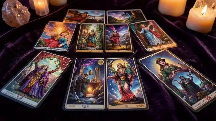 Расклад Таро "цыганский" на давление — схема из семи позиций, показывающая источник и механизмы внутреннего напряжения