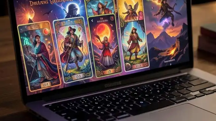 Расклад Таро «цыганский» на онлайн курс изображение