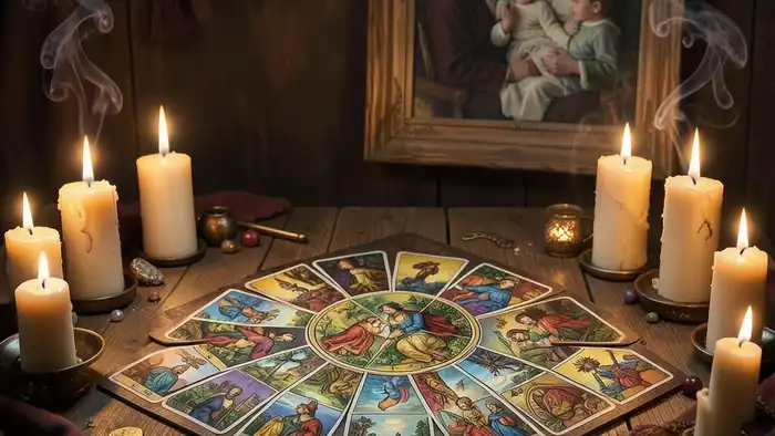 Расклад Таро «цыганский» на семейный кризис – изображение