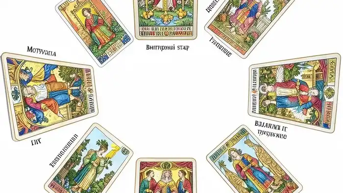 Расклад Таро "цыганский" на сертификат — схема из семи позиций с интерпретацией карт