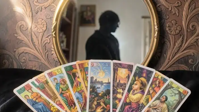 Расклад Таро "веер" на будущее отношений — схема позиций с картами Уэйта-Кроули