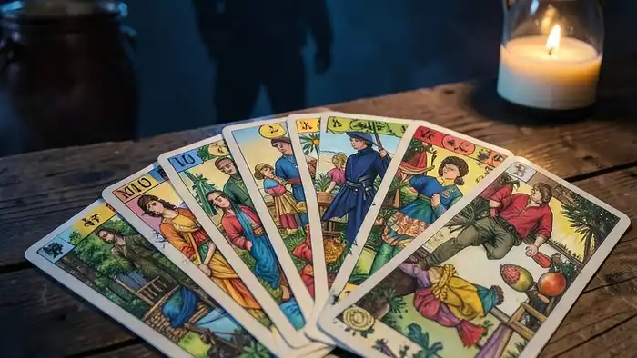 расклад Таро "веер" на полицию: схема позиций и интерпретация карт