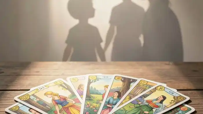 расклад Таро веер на приемного ребенка