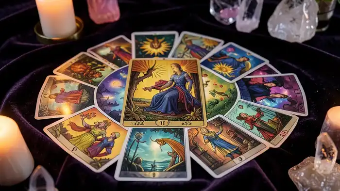 Расклад Таро "зеркало души" на энергию пары — отражение теней и архетипов в отношениях