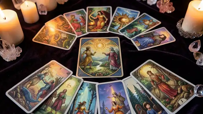 Расклад Таро "зеркало души" на курсы: семь позиций, отражающих внутренние блоки и пути роста
