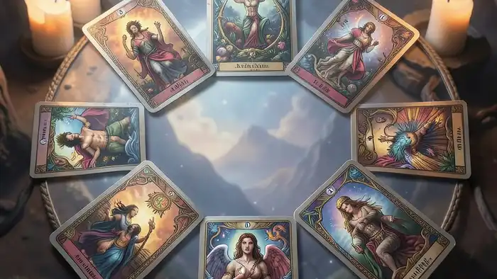 Расклад Таро «зеркало души» на правду или ложь – визуальное изображение