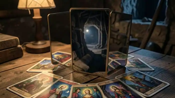 расклад Таро зеркало души на вахту изображение