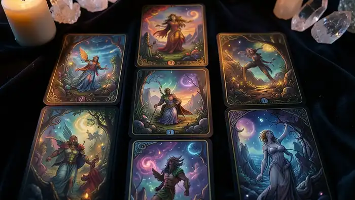 Расклад Таро "зодиакальный" на игровую зависимость с 12 картами по знакам зодиака