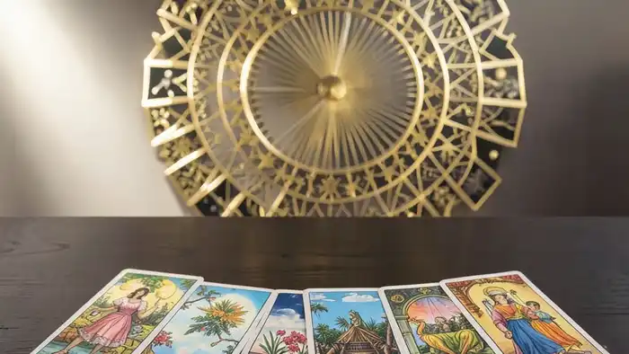 Расклад Таро "зодиакальный" на шанс — 12 карт, расположенных по знакам зодиака