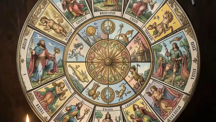 зодиакальный расклад Таро на смену работы