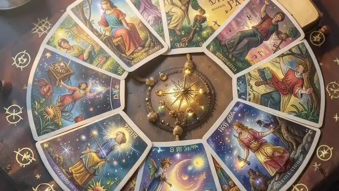 Расклад Таро "зодиакальный" на стипендию: схема из 12 карт, каждая соответствует знаку Зодиака