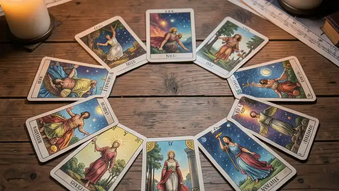 Зодиакальный расклад Таро – карта судьбы