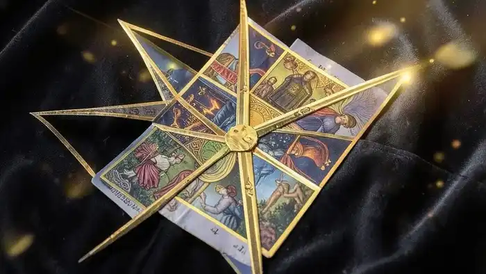Расклад Таро "звезда Давида" на разделение имущества — схема из шести карт в форме гексаграммы