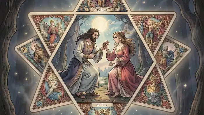 Таро расклад звезда Давида на ссору с партнером