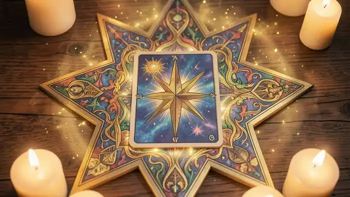 Расклад Таро «звезда» на деньги – символический рисунок