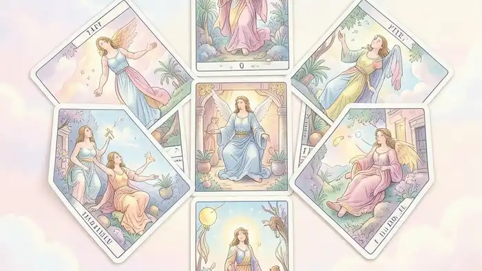 Расклад Таро «звезда» на лечение – иллюстрация