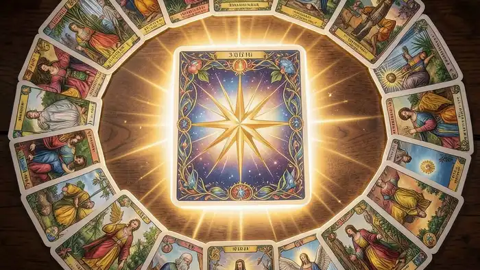 Расклад Таро Звезда на снятие негатива
