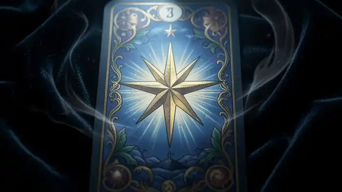 Расклад Таро «звезда» на тень – карта Звезда в мягком лунном свете, символизирующая тень и скрытый потенциал