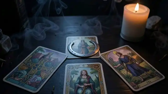 расклад в новолунии – тайный вечерний стол с картами Таро