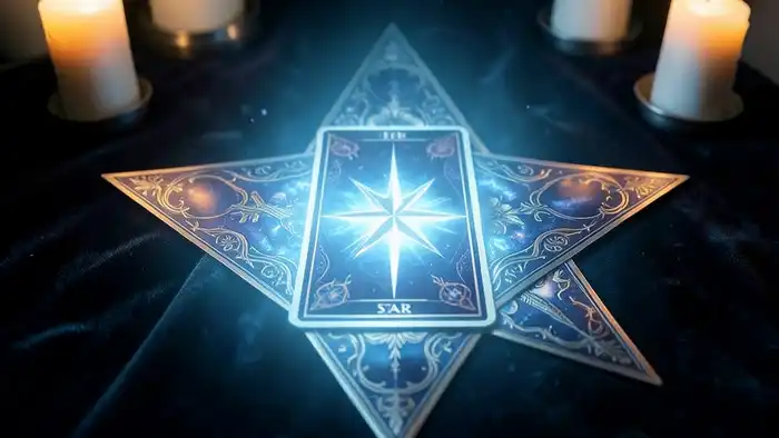 Расклад Таро «звезда» на охлаждение чувств, звезда из карт, успокаивающий свет