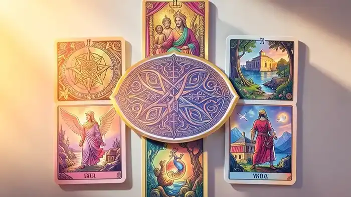 расклады из Instagram визуальная композиция таро‑карт