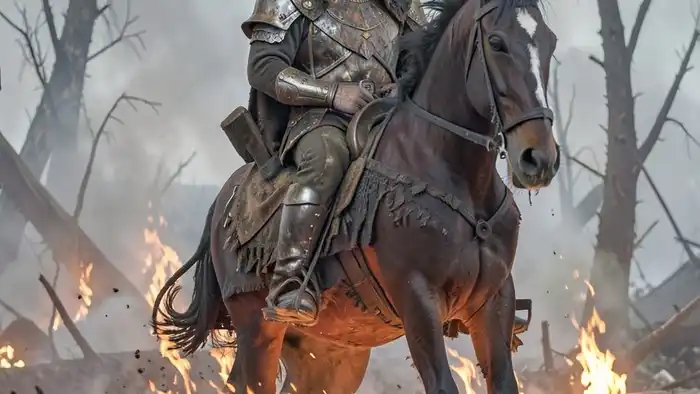 Рыцарь Жезлов на здоровье таро — символ активного выгорания и энергетического истощения