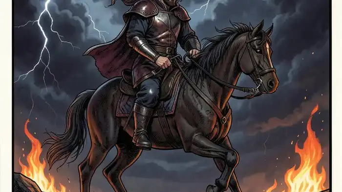 Рыцарь Жезлов перевернутая карта Таро, символика блокировки энергии