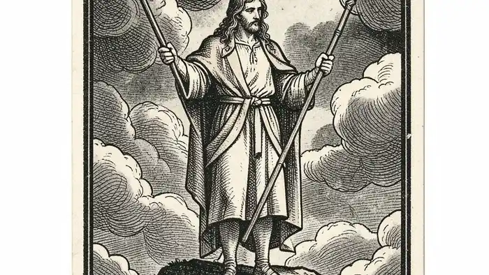 Семерка Жезлов — карта Таро, символизирующая победу и защиту