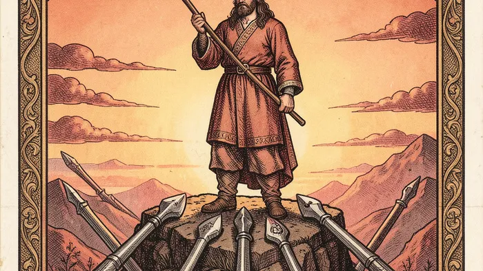 Семерка Жезлов Таро — карта защиты и сопротивления в раскладах