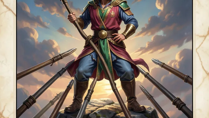 Семерка Жезлов Таро: значение карты в раскладах на отношения, работу и психологию