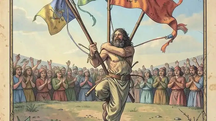 Шестерка Жезлов значение таро — карта движения, перегрузки и внутреннего баланса