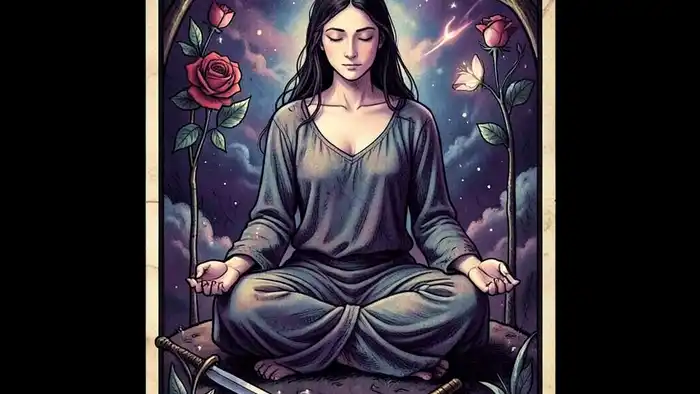 Смерть медитация на аркан – изображение карты Смерть в медитативном контексте