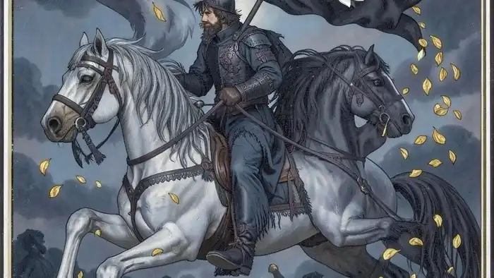 Смерть описание карты таро — всадник с лотосом на флаге, символ трансформации