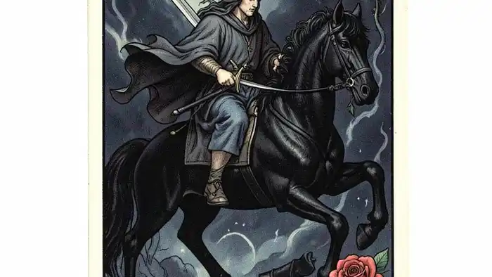 Смерть значение таро — иллюстрация карты Смерть из колоды Уэйта