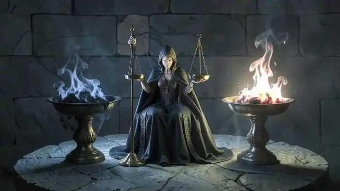 Справедливость характеристика таро — архетип баланса, отражающий внутреннюю ответственность