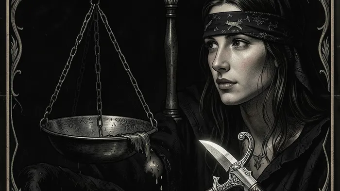 Перевёрнутая Справедливость Таро — символ дисбаланса и внутренней несправедливости