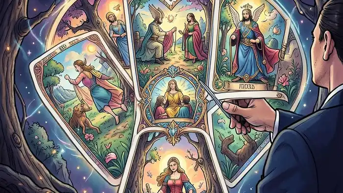 Таро «два сердца» расклад, карта в виде сердца