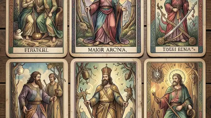 только старшие арканы расклад изображение