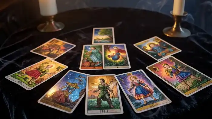 только старшие арканы расклад изображение расклада Таро