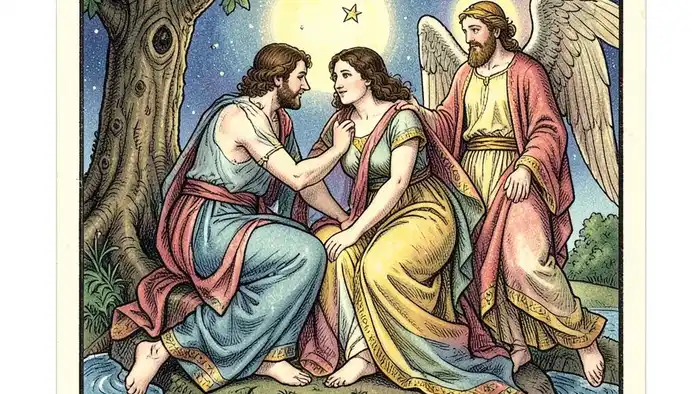 Влюбленные описание карты таро — иллюстрация аркана