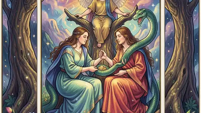 Влюбленные карта таро — символика и смысл