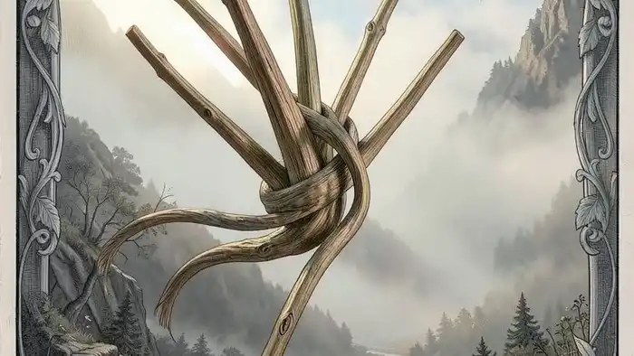 Восьмерка Жезлов карта дня таро — восемь жезлов в движении, символ устойчивого прогресса