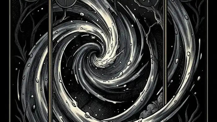 Восьмерка Жезлов перевернутая таро изображение