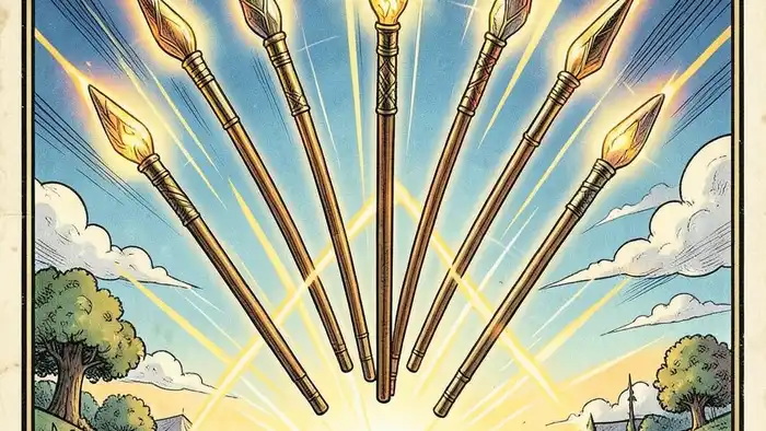 Восьмерка Жез��ов изображение карты таро