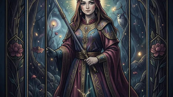 Жрица Таро — карта интуиции и тайны в раскладах Старших Арканов